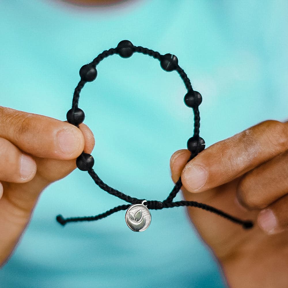 Armband schwarz "OCEAN PLASTIC"