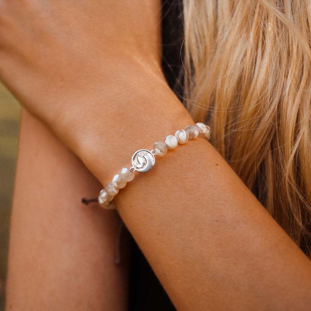 Armband weiß "MANTA"