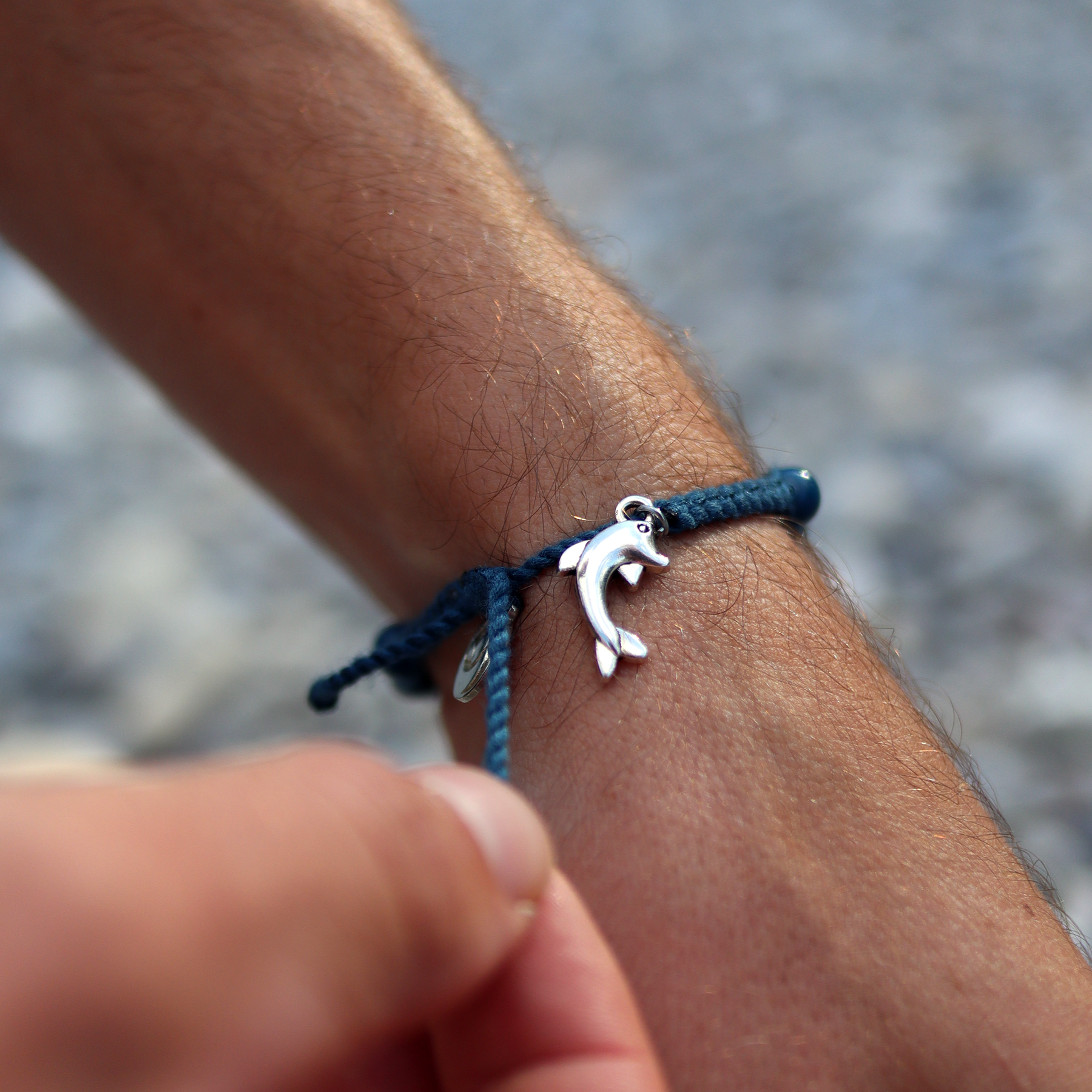 Armband blau "DOLPHIN"